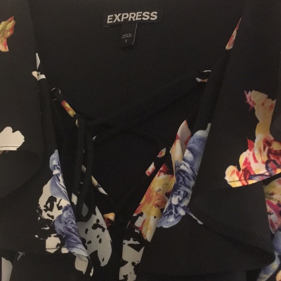Express flower printed dress - Picture 6 of 6